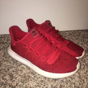 Adidas Shadow Knit Tubular (Red)